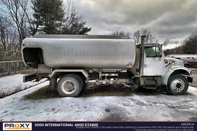 Used 2000 INTERNATIONAL 4900 DT466E Fuel & Lube Trucks Pennsylvania US | Proxy Equipment #1385352