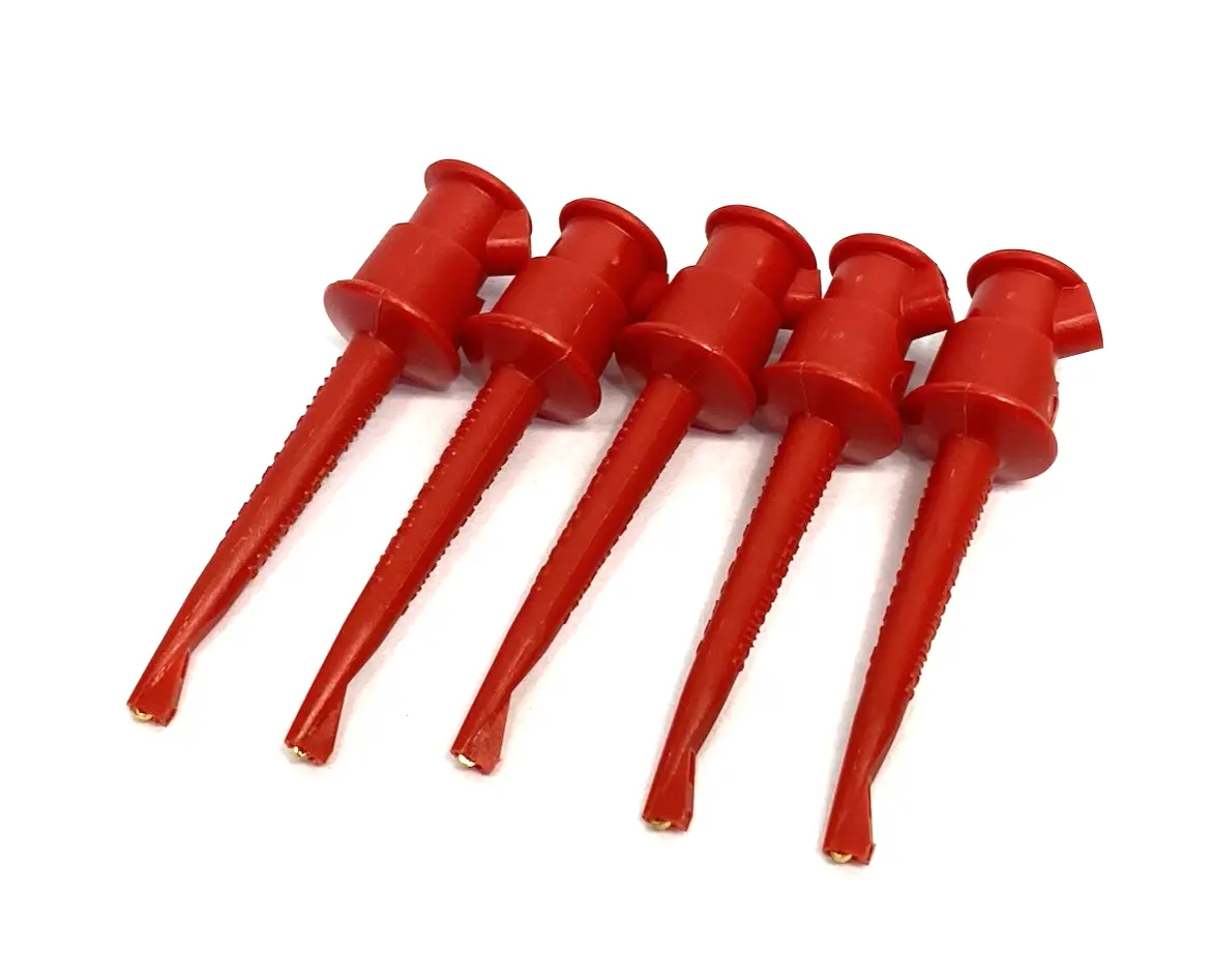 New | in-Stock Pomona Minigrabber® Test Clip For Max. .144" Wire Dia LOT OF 5 Oscilloscope Accessories Michigan US | Maverick Industrial Sales #1496137