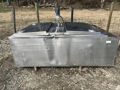2000L Jacketed Cheese Vat