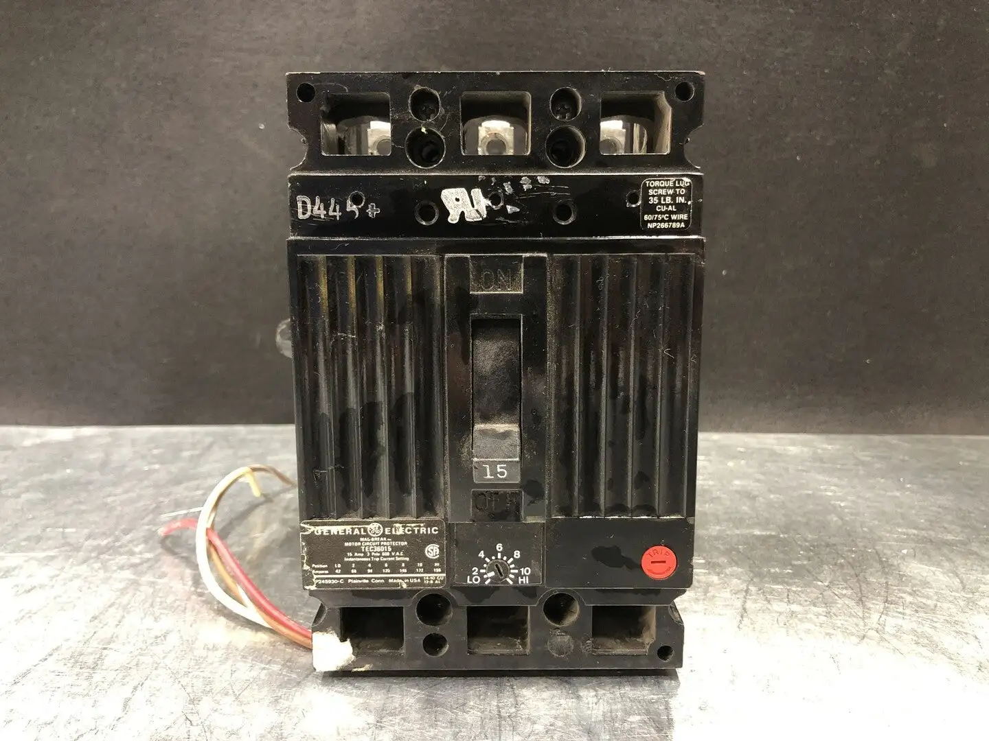 USED GENERAL ELECTRIC TEC36015