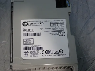 NEW 2017 ALLEN BRADLEY 1769IQ16