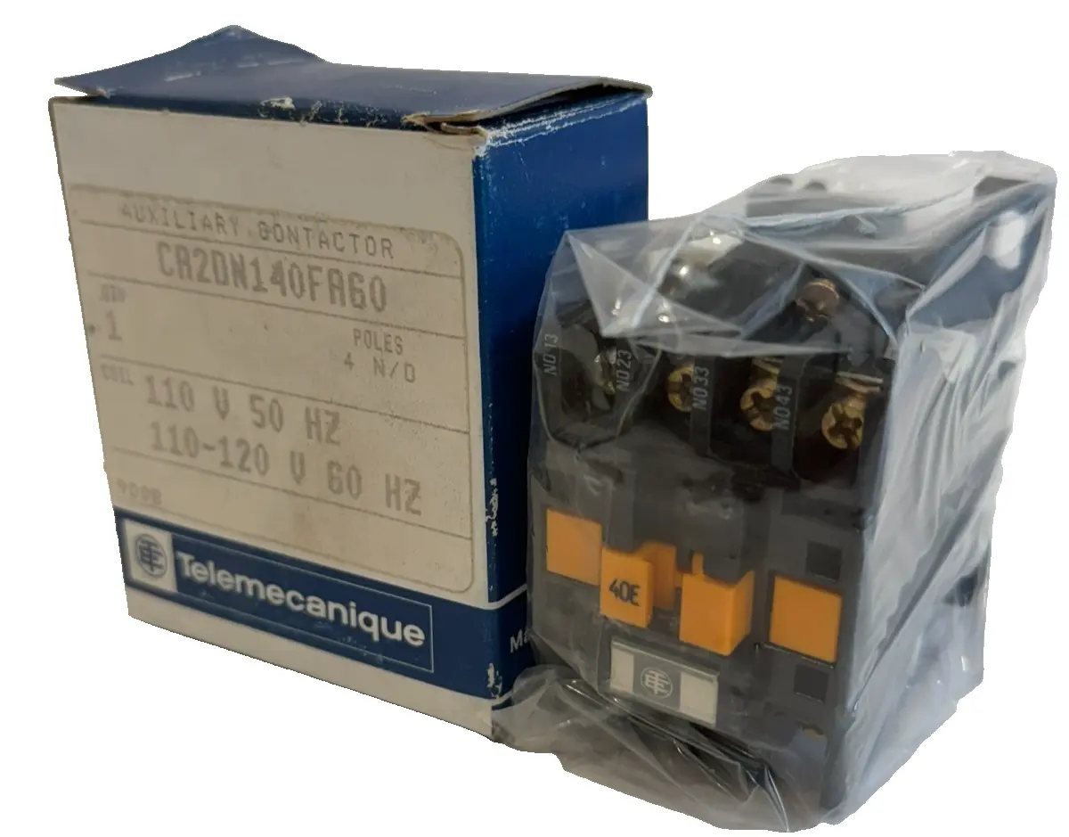NEW TELEMECANIQUE CA2DN140FA60 AUXILIARY CONTACTOR 110V 50HZ