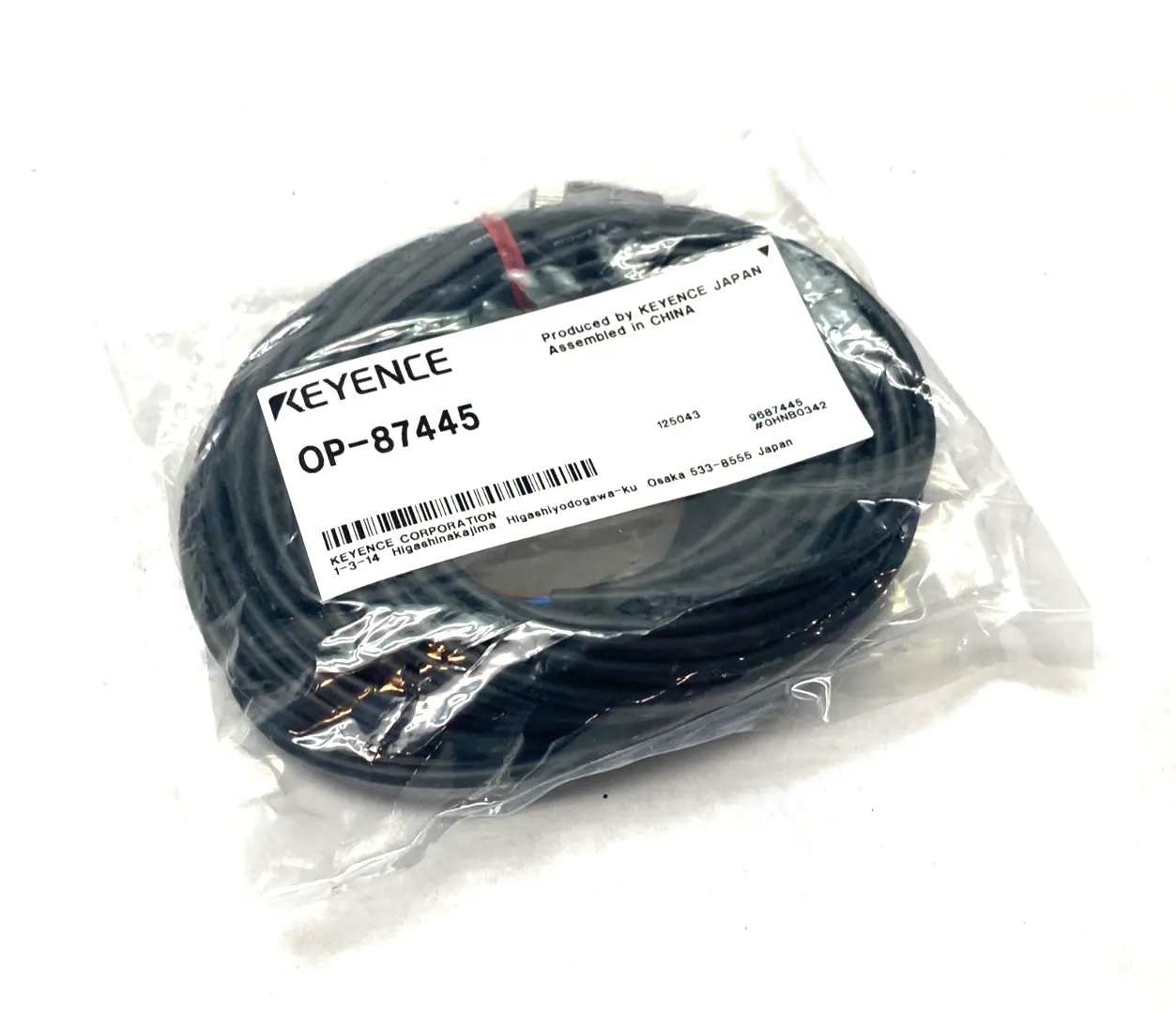 NEW KEYENCE PANEL/MONITOR POWER CABLE M8 4-PIN