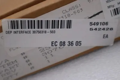 NEW OPEN BOX HONEYWELL 30750318-003 OBSOLETE DEP INTERFACE BOARD PWA STOCK G633