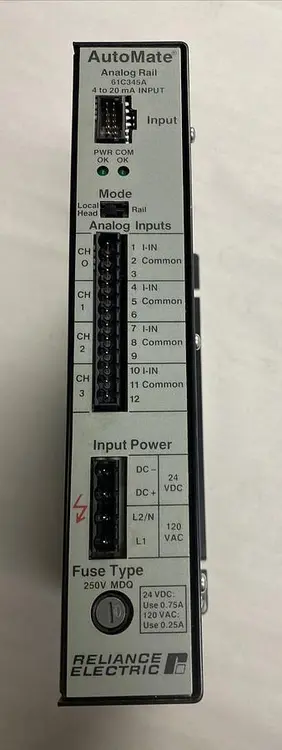 Used RELIANCE ELECTRIC 61C345A Input / Output Modules | Surplus Asset Holdings #1205812