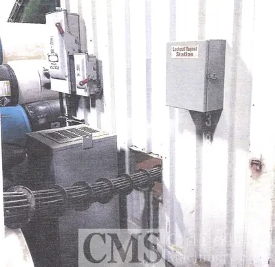 Used 2008 CF NIELSEN BP-5500 BRIQUETTE MACHINE WITH PORTABLE CONTAINER Sawmill Pellet Equipment North Carolina US | CAROLINA MACHINERY SALES #1470864