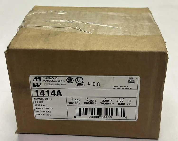 Used HAMMOND 1414A Miscellaneous Equipment (Electrical & Power) | Surplus Asset Holdings #1199451