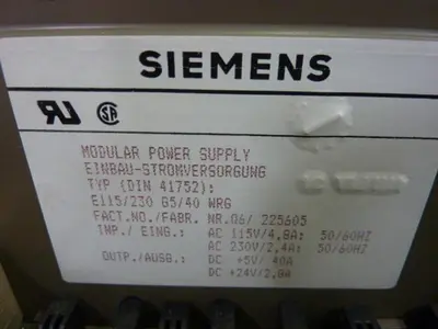 USED SIEMENS 6ES5 955-3LF12