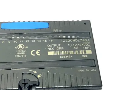 USED GE FANUC VERSAMAX IC200MDL743