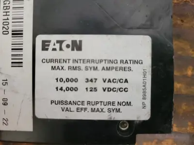 USED EATON GBH1020