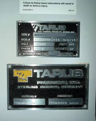 Used 2016 TARUS TPTSCHSM 2475 Horizontal Floor Type Boring Mills | MachineStation #947606