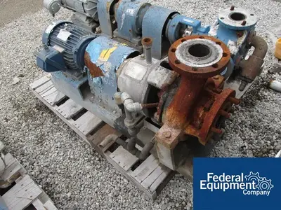USED Dean Brothers 3" x 4" Brothers Centrifugal Pump, C/S, 5 HP