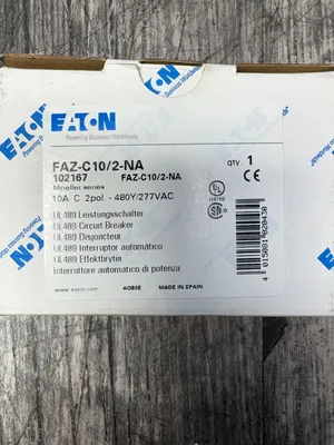 Eaton FAZ-C10/2-NA 102167 Circuit Breakers | ESS Industrial Equipment Sales (3)