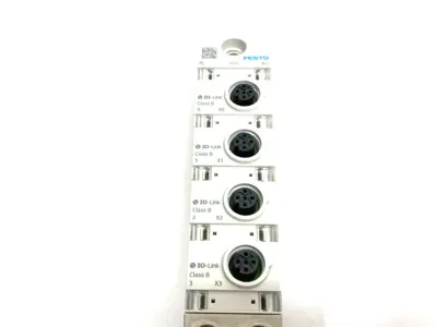 USED FESTO IO-LINK MASTER JUNCTION BLOCK HUB 8086604