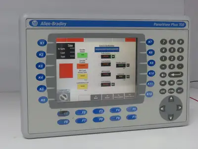 Allen Bradley 2711P-B7C4D8 PanelView Plus 700 Graphic Terminal Touch Screen 24V