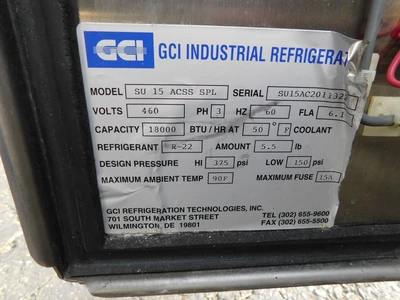 USED GCI INDUSTRIES SU 15 ACSS SPL