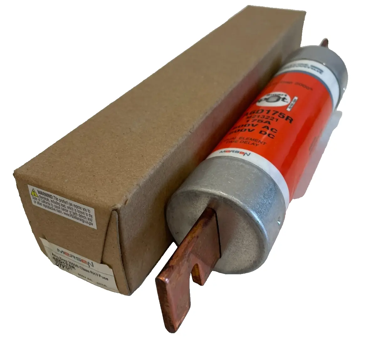 NEW MERSEN A6D175R FUSES 600VAC 175A