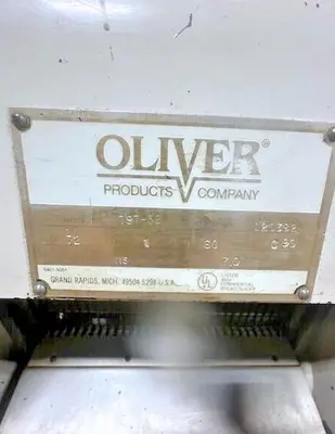 Used OLIVER 797-32NC Slicers / Dicers / Cutters British Columbia CA | Surrey Food Equipment #1310251