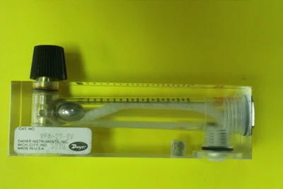 USED DWYER DWYER VFA-27-BV SERIES VFA VISI-FLOAT FLOWMETER