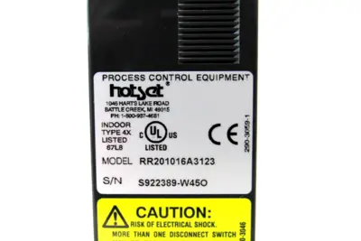 NEW PROCESS CONTROL EQUIPMENT RR201016A3123 CONTROLLER