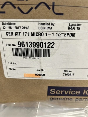 NEW Alfa Laval 9613990122