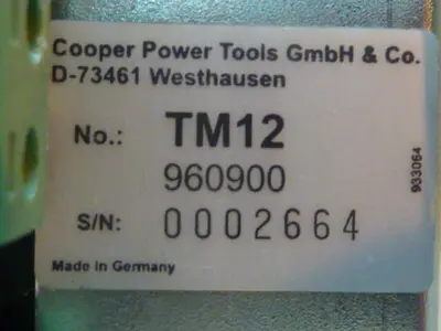 USED GARDNER DENVER TM12