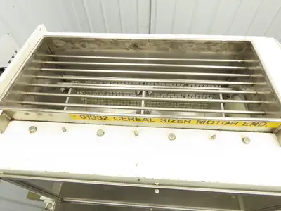 Jantec Food Grade Rotary Granulator Sifter Cereal Sizer Janasizer Conveyor 3PH