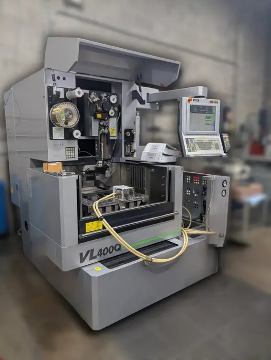 2019 SODICK VL 400Q WIRE TYPE ELECTRICAL DISCHARGE with WS4 High Precision 4th Axis Rotary EXCELLENT CONDITION!