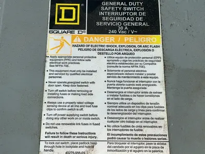 Used SQUARE D D321N Switchgears Ohio US | HGR 24 #1474847