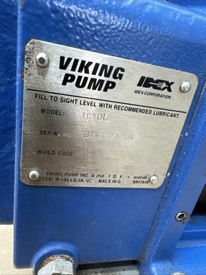 Used Viking IC10L Pumps Indiana US | J&J Industrial Supply #1280979