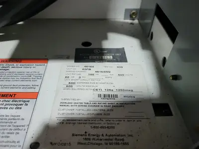 Full Voltage Non-Reversing MCC Bucket Size 4