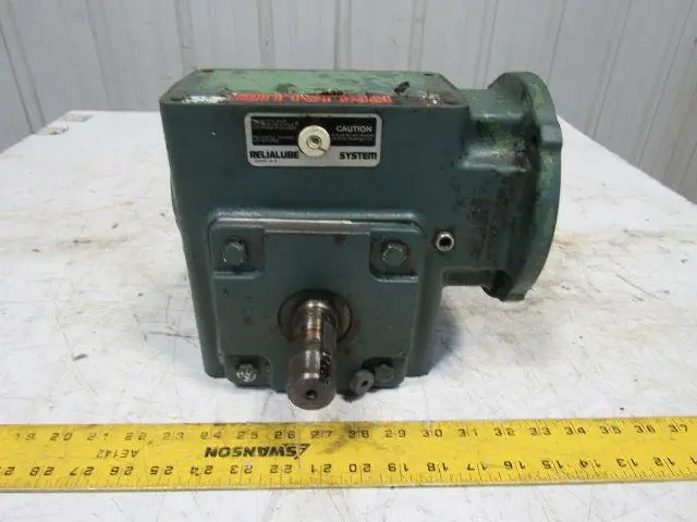 Dodge 56/262-60 60:1 Ratio 1750RPM .82HP Input 29RPM LH Output Gear Box