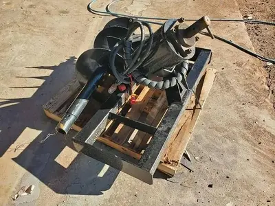 Used MOWER KING AUGER ATTACHMENT Skid Augers Utah US | CSS Equipment Sales #1347069