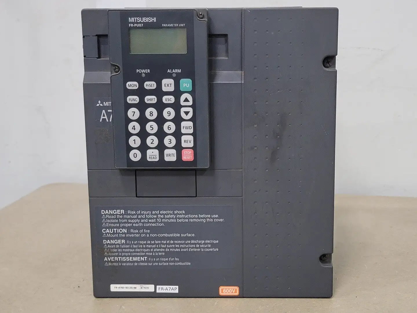 USED MITSUBISHI ELECTRIC CORPORATION FR-A760-00120-NA