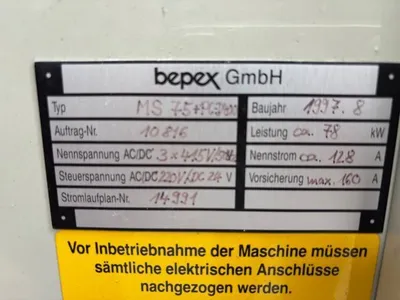 Used HOSOKAWA BEPEX MS75 Mills / Grinders New Jersey US | Perry Equipment #1295693