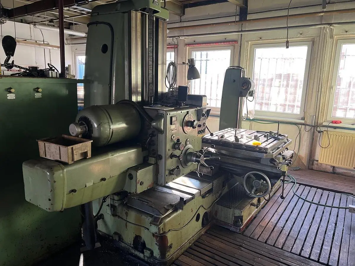 Used 1967 TOS WH 63 Horizontal Table Type Boring Mills CZ | Amaron s.r.o. #1056596