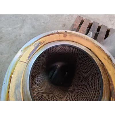 Used 5" Aluminum In Line Absolute Air Filter