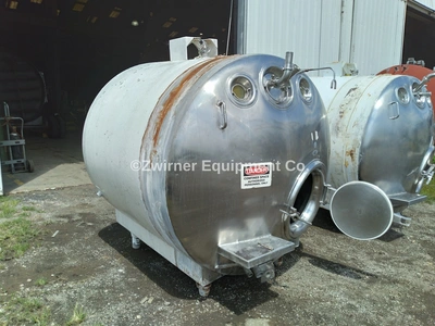Walker Model, 1,000 Gallon Refrigerated Horizontal Cylindrical Storage Tank