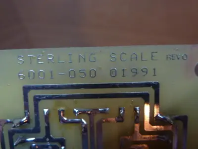 USED STERLING SCALE SB1