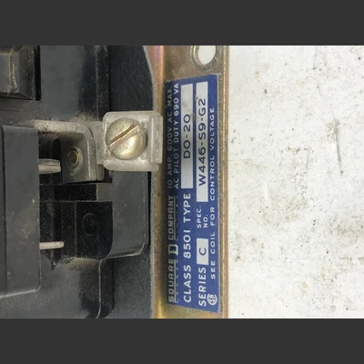 Square D D0-20 Relay 10A