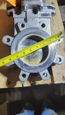 FNW VALVE CO, SIZE: 4, BODY: CF8M 4" MANUAL VALVE STOCK PF - 200