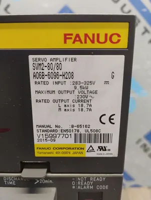 FANUC A06B-6096-H208 SVM280/80 Servo Drives & Amplifiers | ESS Industrial Equipment Sales (4)