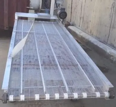 Conveyor, Belt, 36" x 9', S/st, 1/2 HP, 230/460 Volts, #C742841