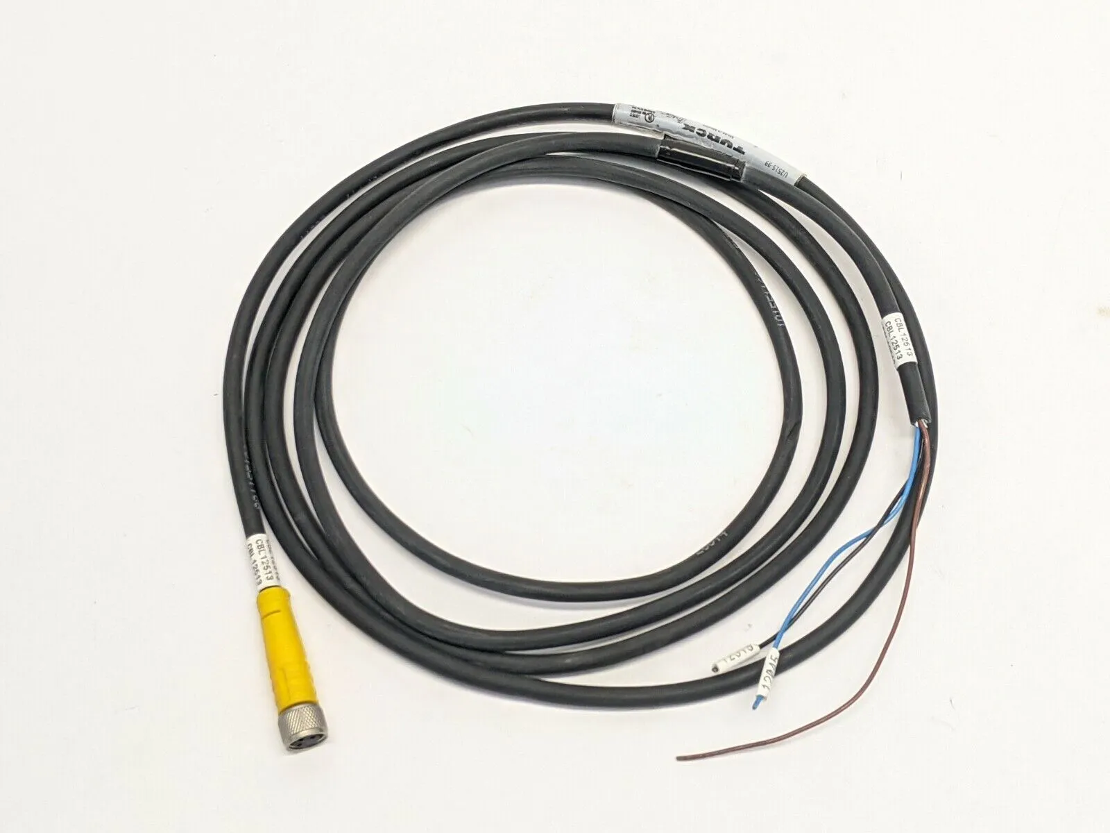 PKG 3M-6/S90/S101,U2515-99 | Turck PKG 3M-6/S90/S101 Flex Life Molded Cordset U2515-99 CUT TO 75" INCHES - Used