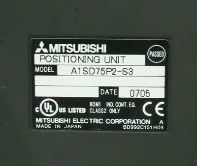 USED MITSUBISHI A1SD75P2-S3 POSITIONING UNIT A1SD75P2S3