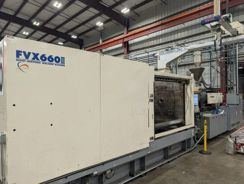 Used 2015 NISSEI FVX660III-400L Injection Molding Machines California US | Machinery Network #1455609