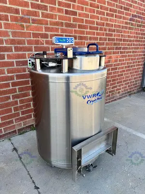 USED VWR AF-VPSP-1 PS CRYOPRO LIQUID NITROGEN CRYOGENIC STORAGE TANK MFG 2021