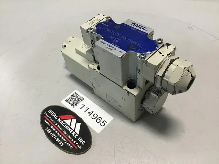 Used YUKEN DSG-01-2B3-D24-50330-L Valves/Fittings Michigan US | Ideal Machinery #605574