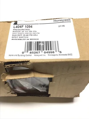 Honeywell L404F 1094 Pressure Control