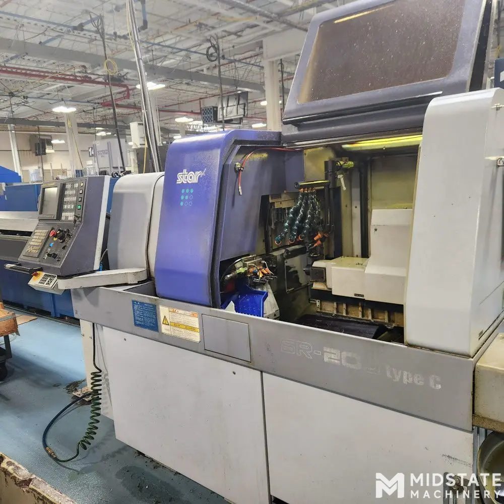 Star SR-20J Type C CNC Swiss Lathe, New in 2008